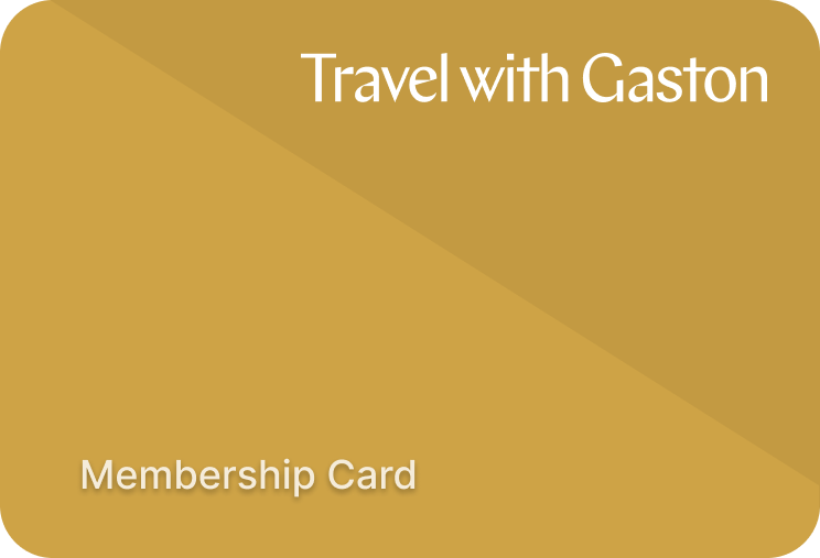 Travel with Gaston Membership Card